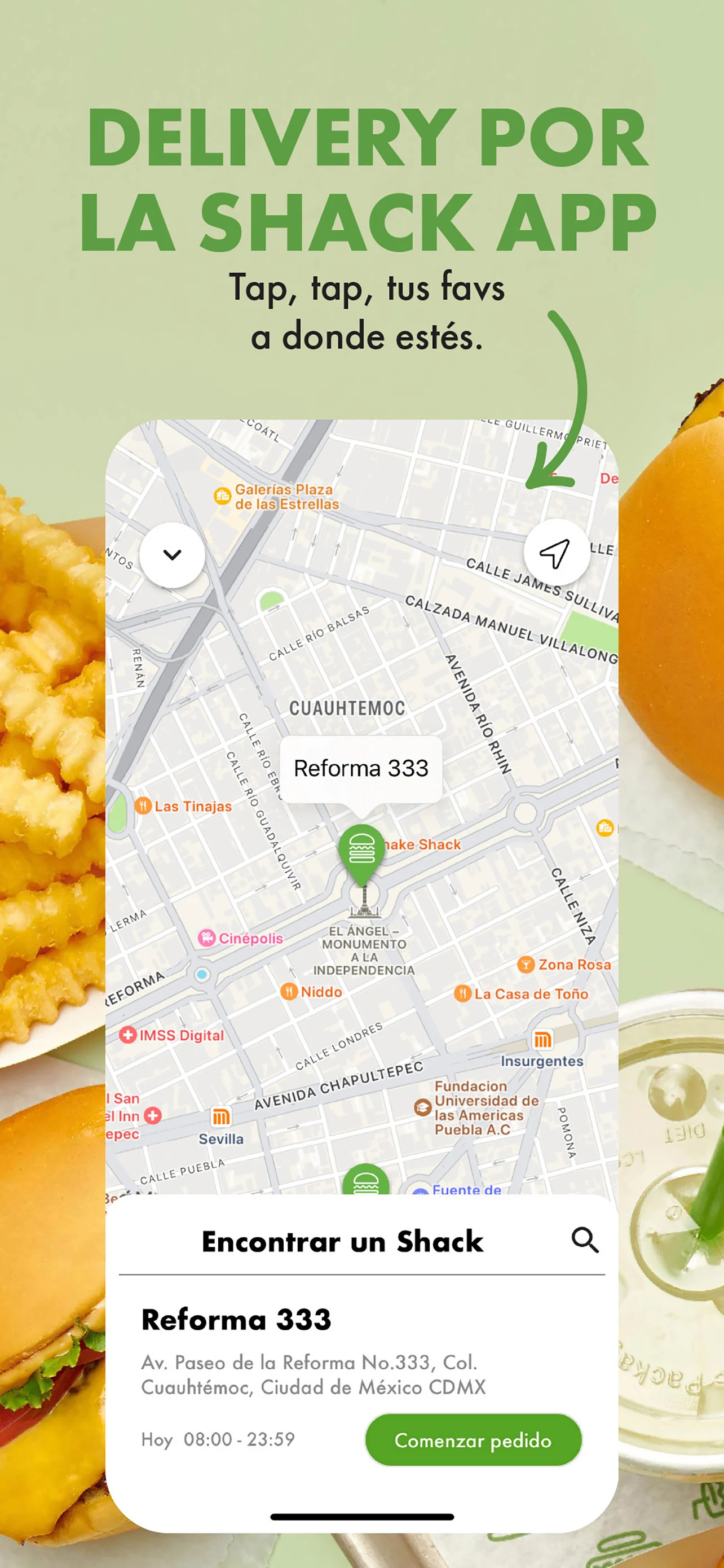 Shake Shack México screenshot